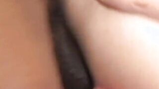 beauty thot taking long ebony cock into her booty