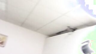Slutty whore gets her snatch doublefucked by office workers