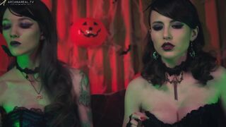 ASMR Witch RolePlay, two Sensual Witches Use Alchemy to Heal You