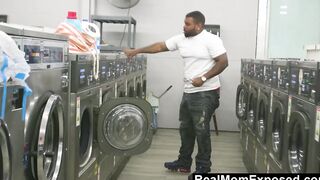 milf Katie Morgan Takes Multiple Loads At The Laundromat