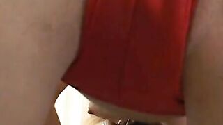 Vulgar Red Head Bae dig her tight holes pounded rough