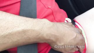 Excellent Freeway Hand Job