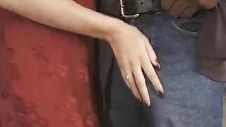 British teenie interracial anal into a bar
