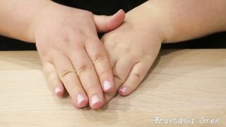 Plump chubby hand BBW finger fuck #5