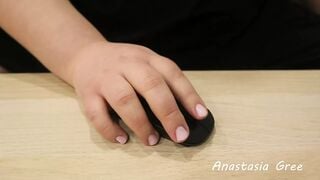 Plump chubby hand BBW fingering #12