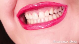 Sharpest teeth close up Insane close up