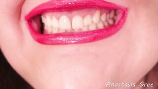Sharpest teeth close up Insane close up