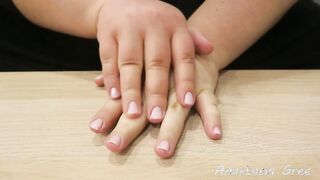 Plump chubby hand BBW finger fucked #8