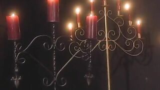 Vulgar bitch gets screwed rough into church