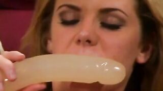 Men living next door view blind blonde gal getting banged