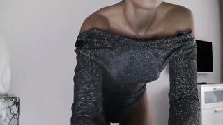 rihannarossy hotnaked butt twerk performance and long breasts shaking