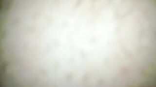 Cumming on purple pantie