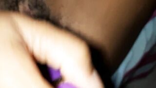 indian Midnight Vagina Play Sextoy vibrator Soak creamy Vagina