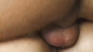 Blond hoe takes 2 huge dicks
