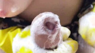 My beauty Housewife Washed My Dick Inside The Kitchen Until I Cum
