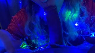 Step Sister Loves To Suck My Dick Deep At Night With RedLips