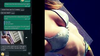 After chatting on WhatsApp, I screwed my favorite porn star