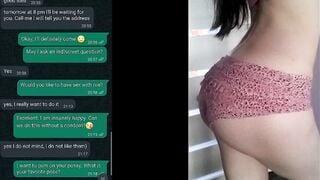 After chatting on WhatsApp, I screwed my favorite porn star