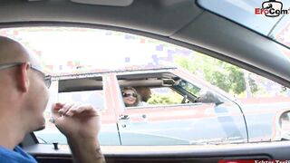 Blonde chick pick up for cheating on his BF