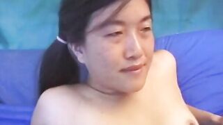 oriental college girl ride long cock
