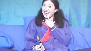 oriental college girl ride long cock