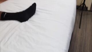 Ex-Wife drains 2 dicks into hotel interracial fiance share