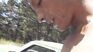 Bi-Curious banged! session with a turned on Bombshell and 2 studs