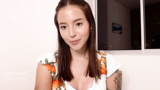 Great petite sluts with an angelic face Effy blows her fi