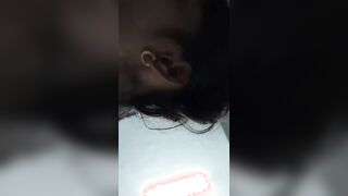 Newly wedded thin 18 yo fiance blows and fucks