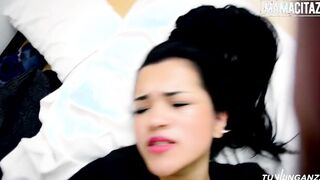 MAMACITAZ - Long Titted Hispanic Fucks Her Hidden Bf