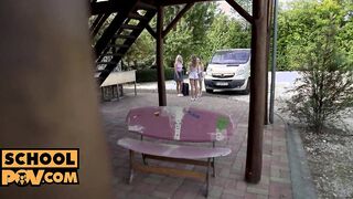 18 Yo cunt with mouth Tiffany Tatum, Mona Blue and Marilyn Sugar