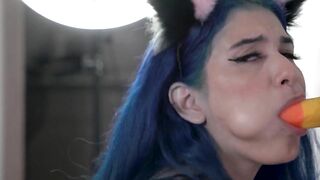 Teens passionate masturbation Min Galilea cosplay Colombia