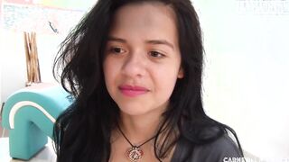 CARNE DEL MERCADO - Selena Gomez Lookalike Gets Boned Rough