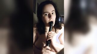 Deepthroating Vibrator Pt. one