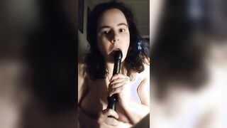 Deepthroating Vibrator Pt. one