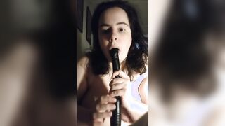 Deepthroating Vibrator Pt. one