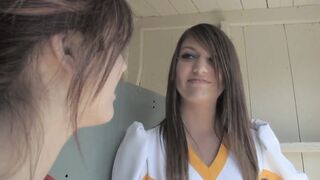 Lesbo Cassandra Nix and Mary Jane Johnson lick each