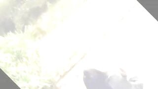 Xime is masturbating on outside places