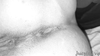 three BULLS PLOWED my TOES and my unshaved HOLES