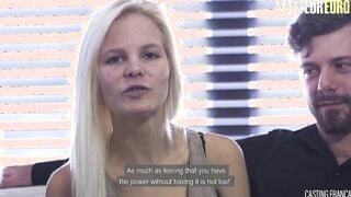 AMATEUREURO - First Casting Screwed For Beauty Amateur Teenie