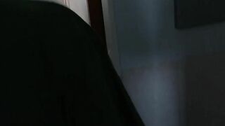 Dark Hair Angie Mojadp solo masturbates with long vibrators # two