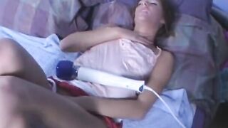 Dainty sexy with tiny breasts gets banged! inside bed then swallows