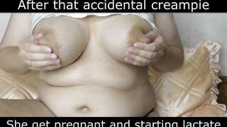 Condom are broke and stepmommy got pregnant! - Milky Mari