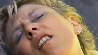 View him eat out grandma's vagina on the floor