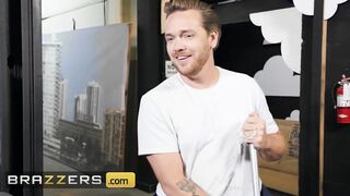 Brazzers - Kyle Mason Helps Dark Hair Milf Carmela Clutch Retrieve The Stuck Sex Toy After Fucking Her