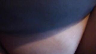 Having fun with her and cum on hooters