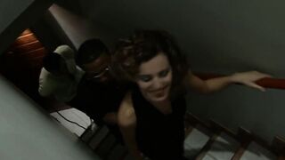 Cuckold hubby watches his fiance giving bj and anal sex