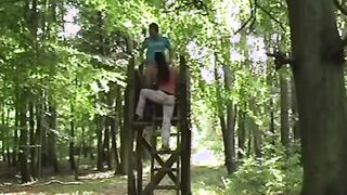 Into der Wildnis hartcore die Joggerin gefickt