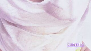 The school girl loves soak pee shirts Pt 02