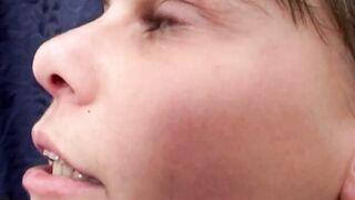 Anal banged! and penis blowing for blonde